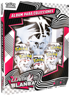 Álbum para Colecciones Pokémon TCG: Llama Blanca