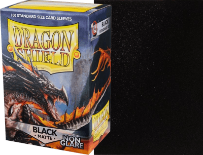 Protectores Dragon Shield Standard Matte Non-Glare: Black