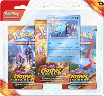 Blister Pokémon TCG: Chispas Fulgurantes (Quagsire)1