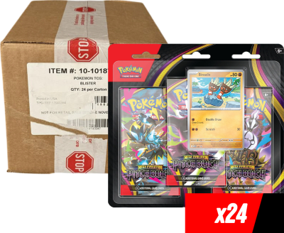 PREVENTA CASE Blister Pokémon TCG: Mega Evolution - Pitch Black (Binacle)1