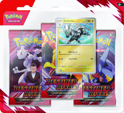 Blister Pokémon TCG: Destined Rivals (Zebstrika)1