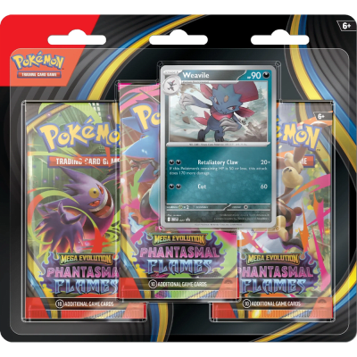 Blister Pokémon TCG: Phantasmal Flame (Weavile)