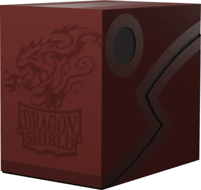 Deckbox Double Shell Dragon Shield: Blood Red1