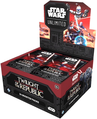 Caja de Sobres Star Wars Unlimited: Twilight of the Republic