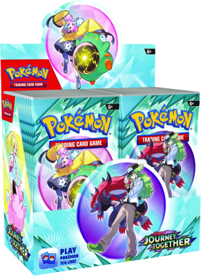 Caja de Sobres Pokemon TCG: Journey Together1