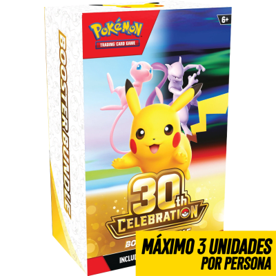 PREVENTA Booster Bundle Pokemon TCG: 30th Celebration