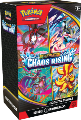 Booster Bundle Pokémon TCG: Mega Evolution - Chaos Rising1