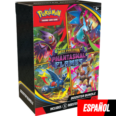 Booster Bundle Pokémon TCG: Llamaradas Fantasmales1
