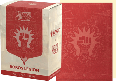 Protectores Dragon Shield Standard Dual Matte MTG Guildpack Series: Boros Legion1
