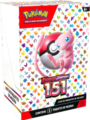 Booster Bundle Pokémon TCG: Escarlata y Púrpura 151 Español1