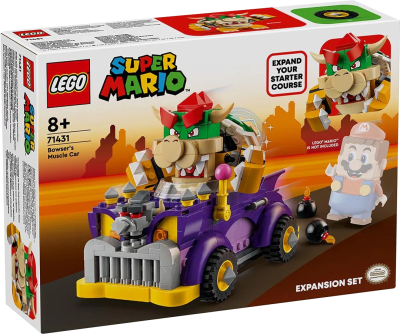 LEGO Super Mario: Set de Expansión: Auto monstruoso de Bowser1