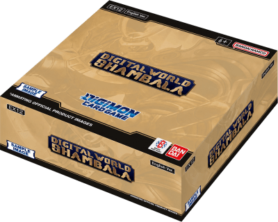 PREVENTA Caja de Sobres Digimon CG: EX12 Extra Booster Digital World Shambala1