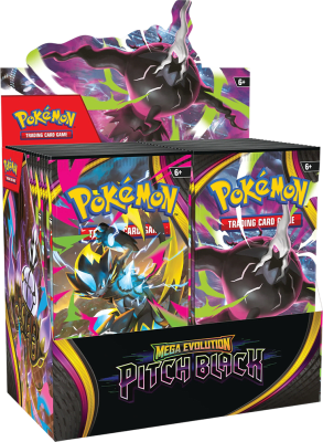 PREVENTA Caja de Sobres Pokémon TCG: Mega Evolution - Pitch Black