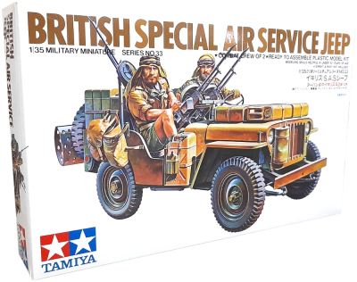 Model Kit Tamiya: British Special Air Service Jeep
