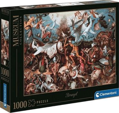 Puzzle Clementoni Museum Collection 1000 Piezas ((Bruegel) The Fall of the Rebel Angels)1