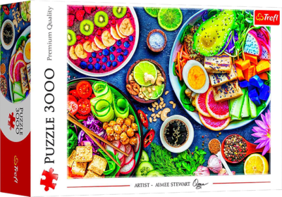 Puzzle Trefl 3000 Piezas (Buddha Bowl)1