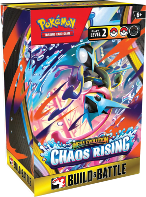 PREVENTA Build & Battle Pokemon TCG: Mega Evolution - Chaos Rising