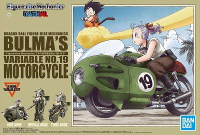 Model Kit Bandai Hobby Figure-Rise Mechanics: Bulma’s Variable No.19 Motorcycle