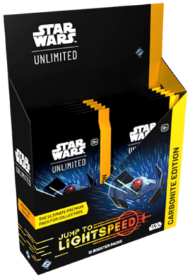 Caja de Sobres Carbonite Star Wars Unlimited: Jump to Lightspeed