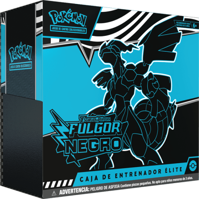 Caja de Entrenador de Elite Pokemon TCG: Fulgor Negro