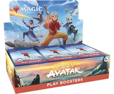 Caja de Sobres Play Booster MTG: Avatar the last Airbender1