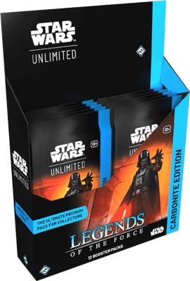 Caja de Sobres Carbonite Star Wars Unlimited: Legends of the Force