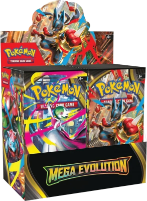 Caja de Sobres Pokémon TCG: Mega Evolution1
