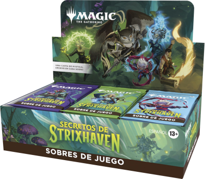 Caja de Sobres de Juego MTG: Secretos de Strixhaven1