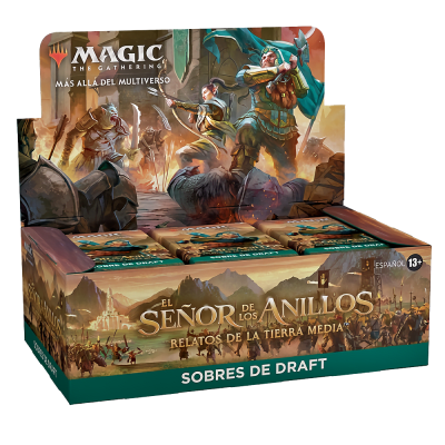 Caja Sobres Draft MTG: LOTR Relatos de la Tierra-Media Español1