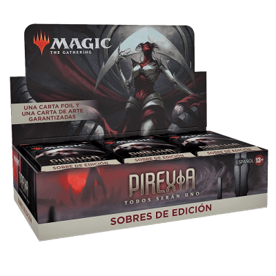 Caja Sobres de Edición MTG: Pirexia Todos Serán Uno Español1