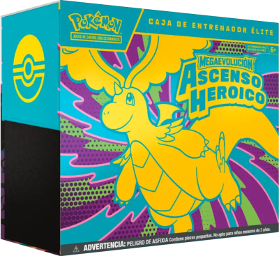 Caja de Entrenador de Elite Pokemon TCG: Ascenso Heroico