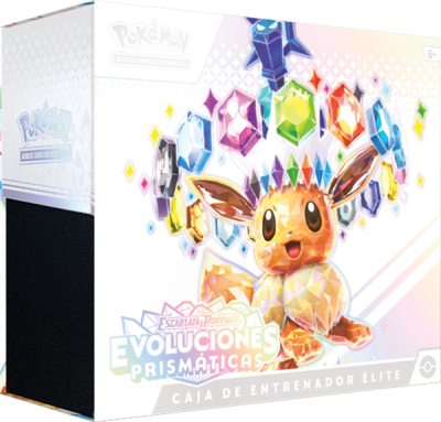 Caja de Entrenador de Elite Pokemon TCG: Evoluciones Prismáticas1