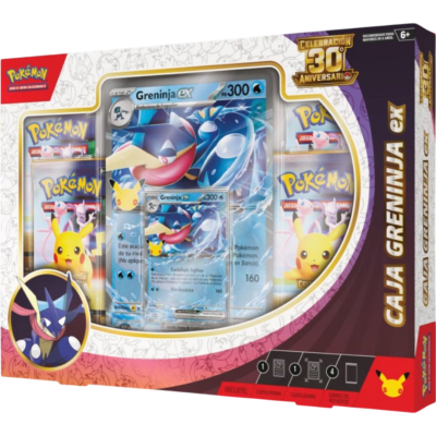 Caja Pokemon TCG: Celebracion 30 Aniversario (Greninja ex)1