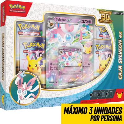 PREVENTA Caja Pokemon TCG: Celebracion 30 Aniversario (Sylveon ex)