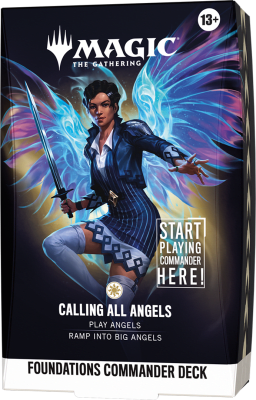 PREVENTA Commander Deck MTG: Fundations - Calling all Angels1