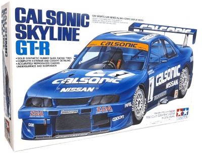 Model Kit Tamiya: Calsonic Skyline GT-R