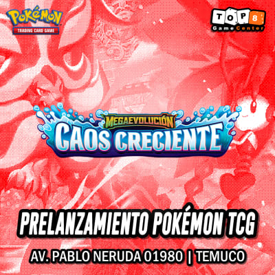 Prelanzamiento Pokémon TCG: Caos Creciente Temuco - 9 de mayo - General