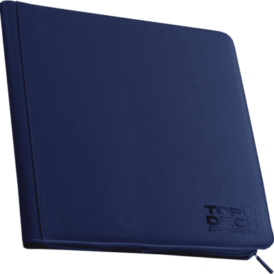 Carpeta Top Deck Premium Binder 12 Bolsillos (Azul)1
