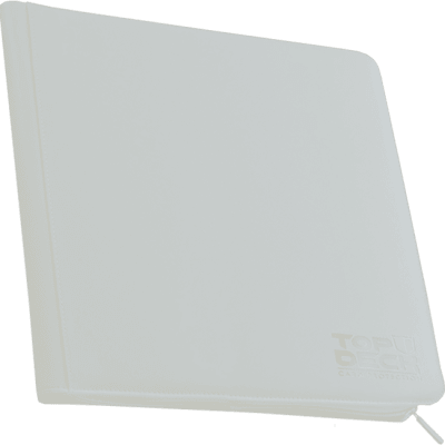 Carpeta Top Deck Premium Binder 12 Bolsillos (Blanca)1