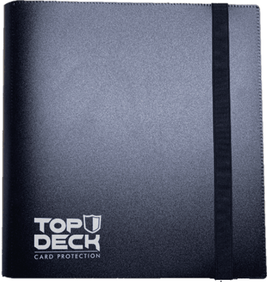 Carpeta Top Deck 4 Bolsillos (Negra)