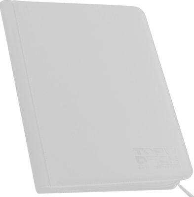 Carpeta Top Deck Premium Binder 9 Bolsillos (Blanca)1