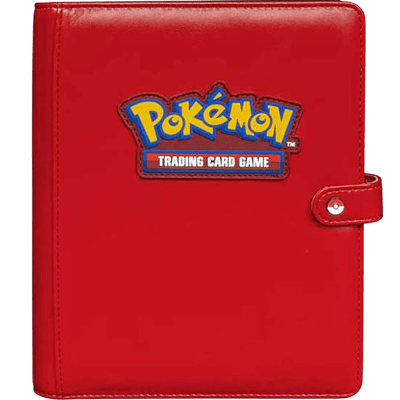 Carpeta Ultra Pro Premium Snap Binder 4 Pocket (Roja)