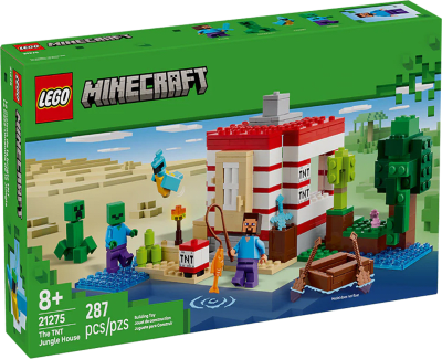 LEGO Minecraft: La Casa-Dinamita de la Selva1