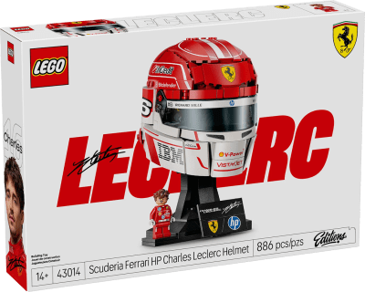 LEGO: Scuderia Ferrari HP - Casco de Charles Leclerc