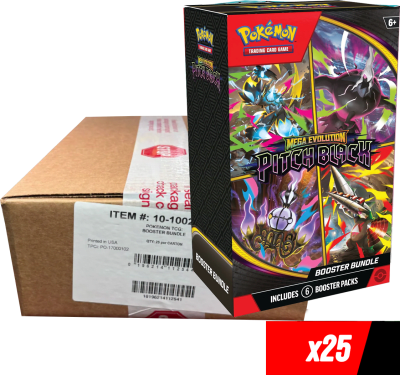 PREVENTA CASE Booster Bundle Pokémon TCG: Mega Evolution - Pitch Black1