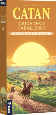 Catan Ampliación 5-6 Jugadores: Ciudades y Caballeros