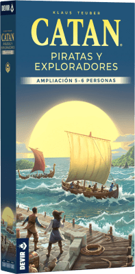 Catan Ampliación 5-6 Jugadores: Piratas y Exploradores1