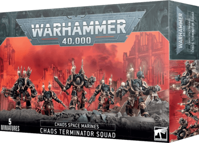 Chaos Space Marines: Chaos Terminator Squad