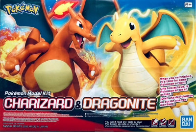 Model Kit Bandai Hobby Pokémon: Charizard & Dragonite1