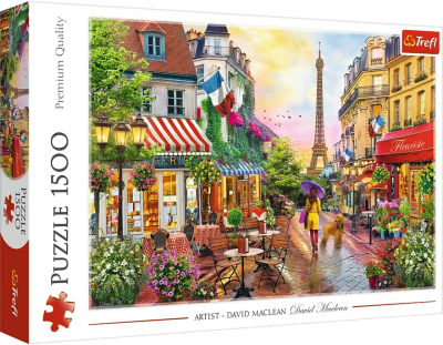 Puzzle Trefl 1500 Piezas (Charming Paris)1
